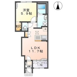 南仙台駅 徒歩58分 1階の物件間取画像